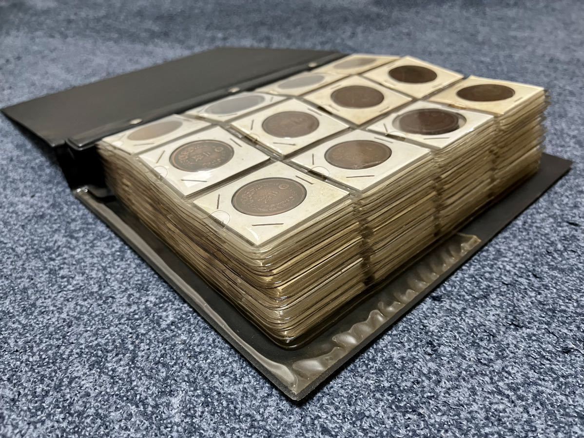 古銭 アルバム入り 寛永通宝100種類セット。背足 背小 背元 厚肉