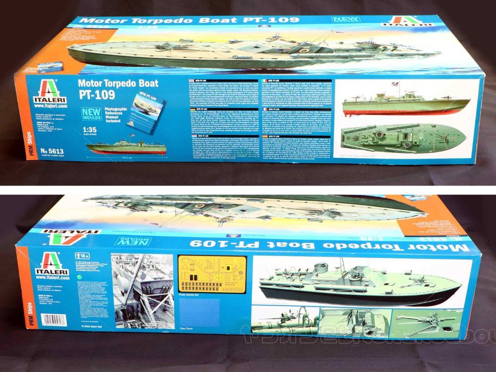 イタレリ】1/35 Motor Torpedo Boat PT-109 ITALERI アメリカ軍 哨戒 
