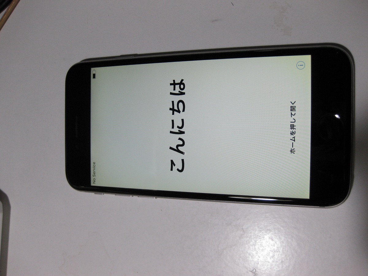 Softbank 本体 iPhone 6 16 GB グレイ 84 電池新品 Softbank 本体