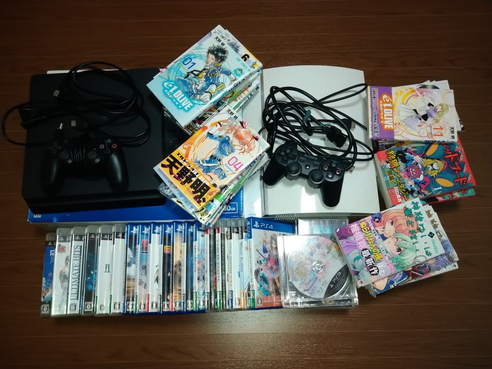 ゲーム機動作確認・初期化済み】 ☆PS4 PS3 本体セット☆ ソフト24本