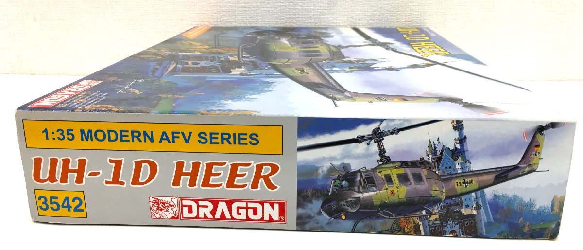 △二宮店△【未完成品・現状品】9-94 DRAGON ドラゴン 1/35 UH-1D HEER