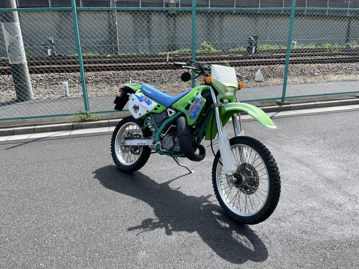 ★東京発★　カワサキ KDX125SR　実働　引き取り限定　売り切り_1