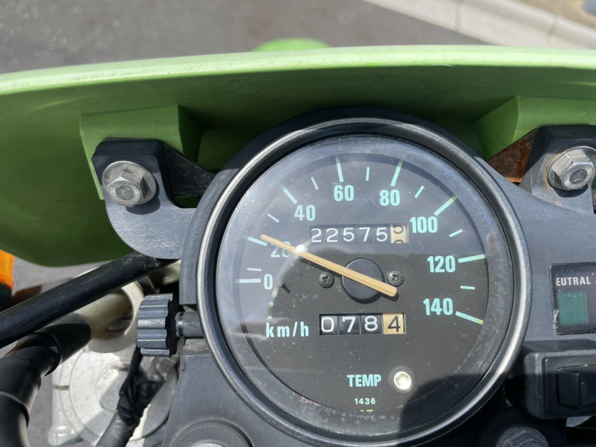 ★東京発★　カワサキ KDX125SR　実働　引き取り限定　売り切り_10