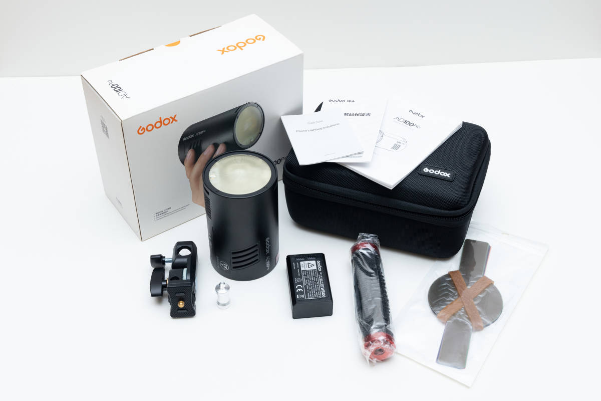 GODOX ゴドックス AD100Pro ストロボ 元箱付 付属品付 使用少 ほぼ 