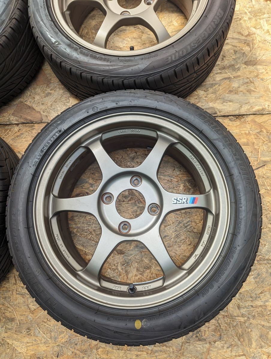 希少！】SSR Type-C タイプC 4本 タイヤセット 16インチ 4穴 4H 7J 