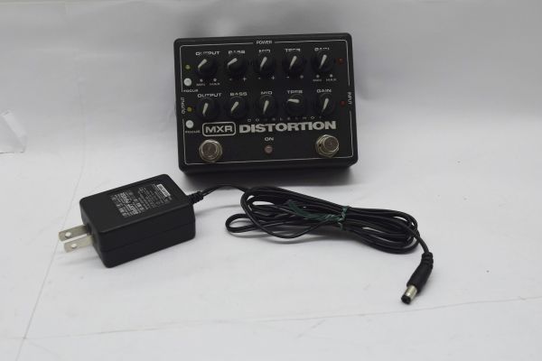 B101H 088 MXR DOUBLE SHOT DISTORTION ディストーション M-151 本体・ACアダプターのみ 動作確認済 中古品
