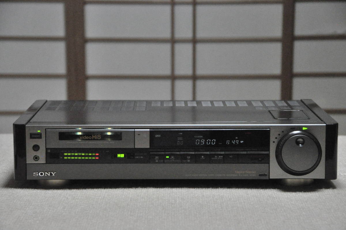 ◆SONY Hi8 EV-S900 PCMマルチオーディオシステム対応◆画質，音質，動作 共に良好◆代替リモコン、C/Kテープ、取説（コピー）◆