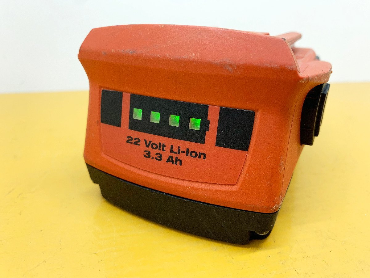 ☆中古☆HILTI純正 ヒルティ バッテリーパック B22/3.0 Li-Ion