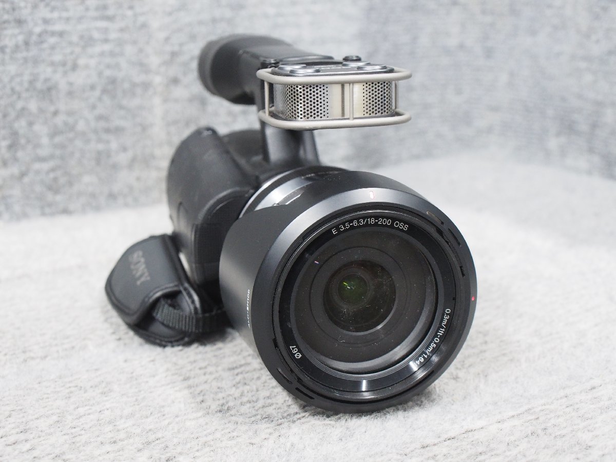 B2154 SONY NEX-VG10 ブラック ソニー ハンディカム NEX-VG10