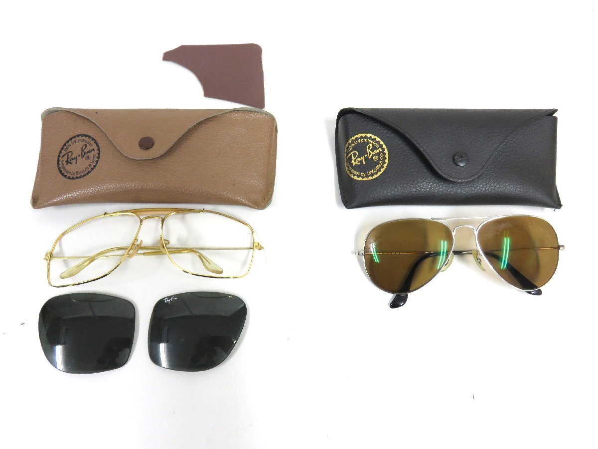 RayBan B&L SUNGLASSES VINTAGE OLD GOLD FRAME レイバン ボシュロム