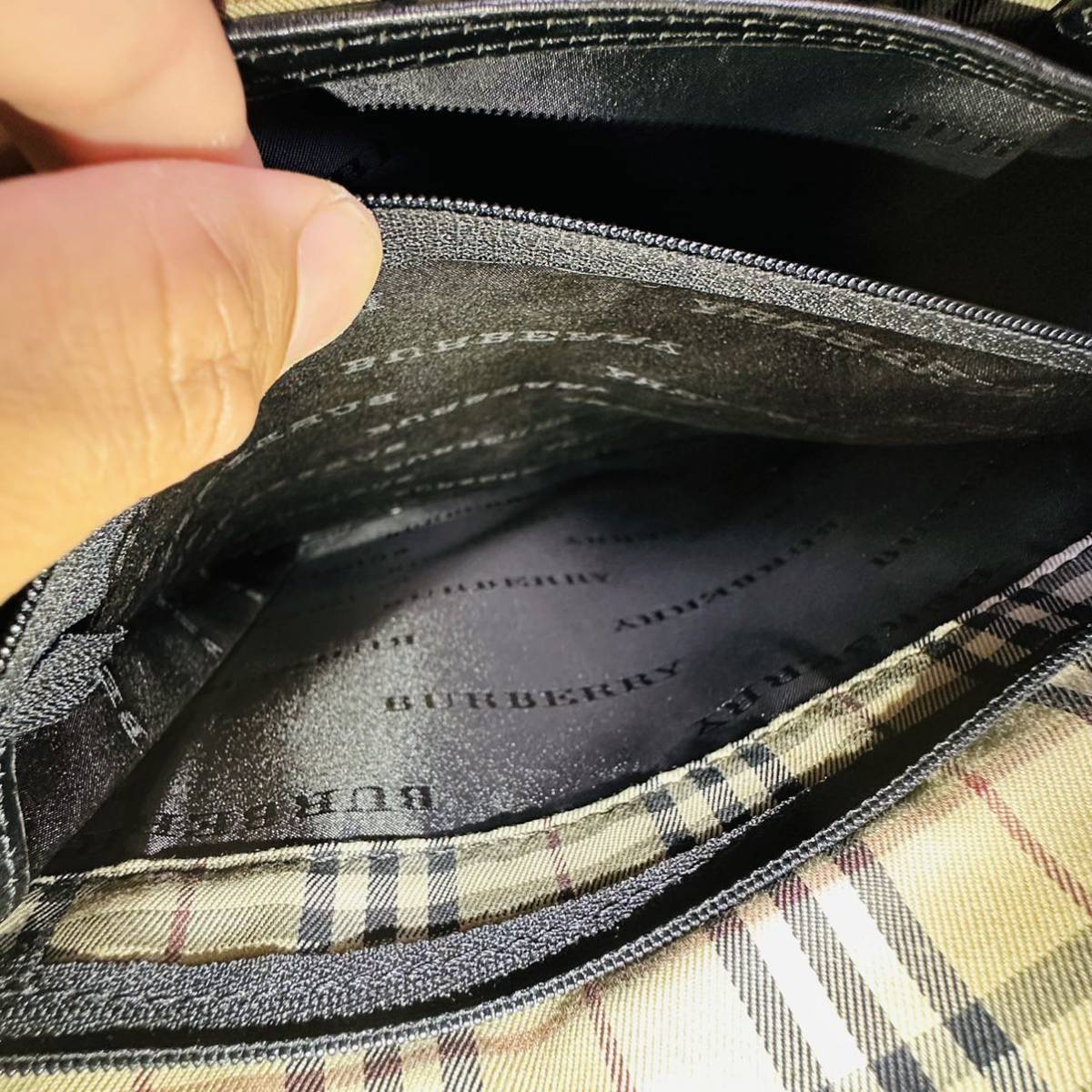 BURBERRY バーバリー ビジネスバッグ ブリーフケース レザー ハンドル