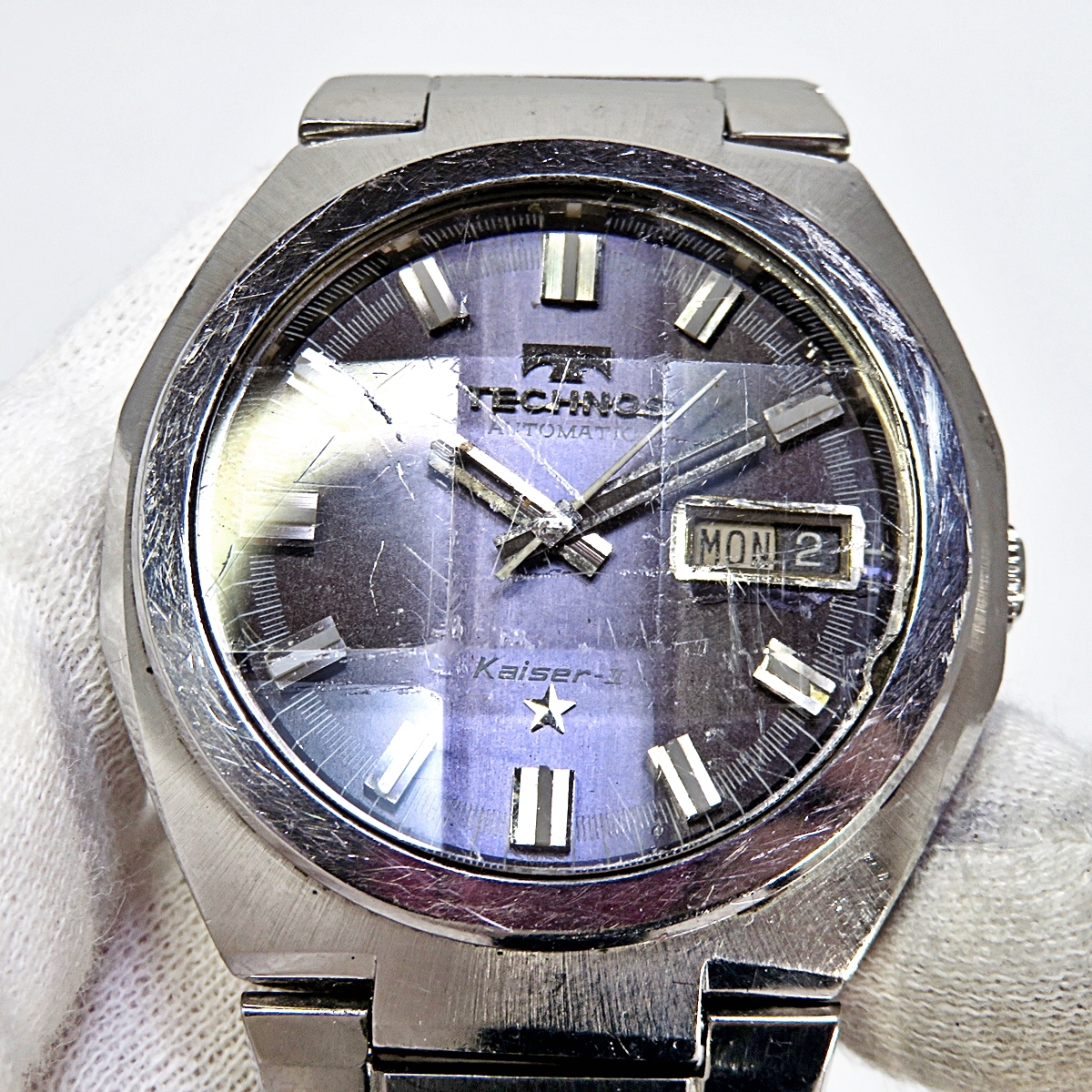 TECHNOS カイザーII（Kaiser II） TECHNOS Kaiser-Ⅱ WORLD WIDE テクノス カイザー2 デイデイト カット
