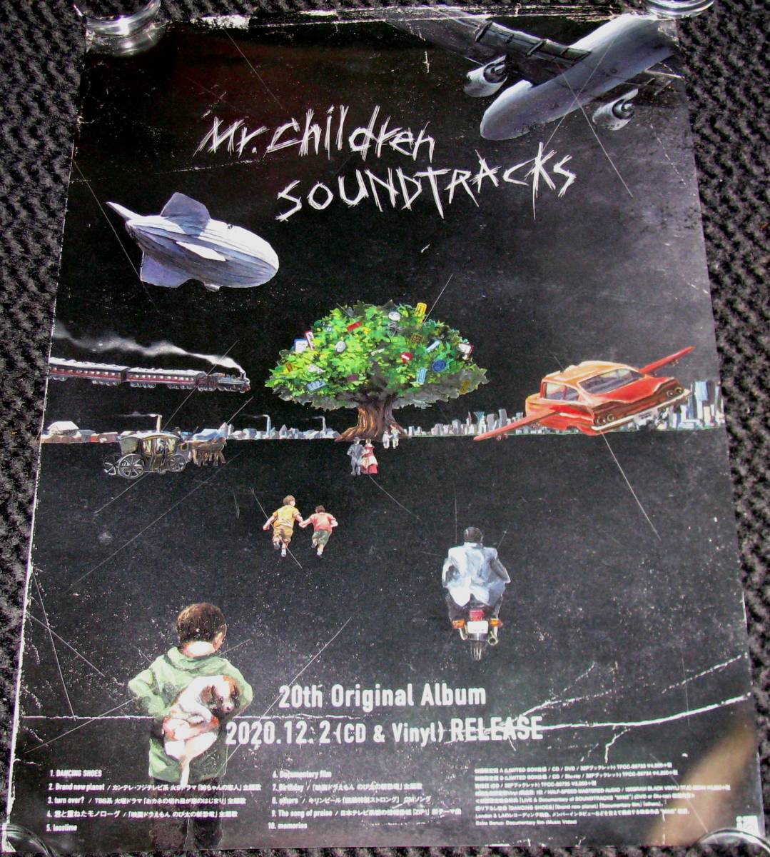◎ Mr.Children [SOUNDTRACKS] 告知ポスター ミスチル 桜井和寿 告知