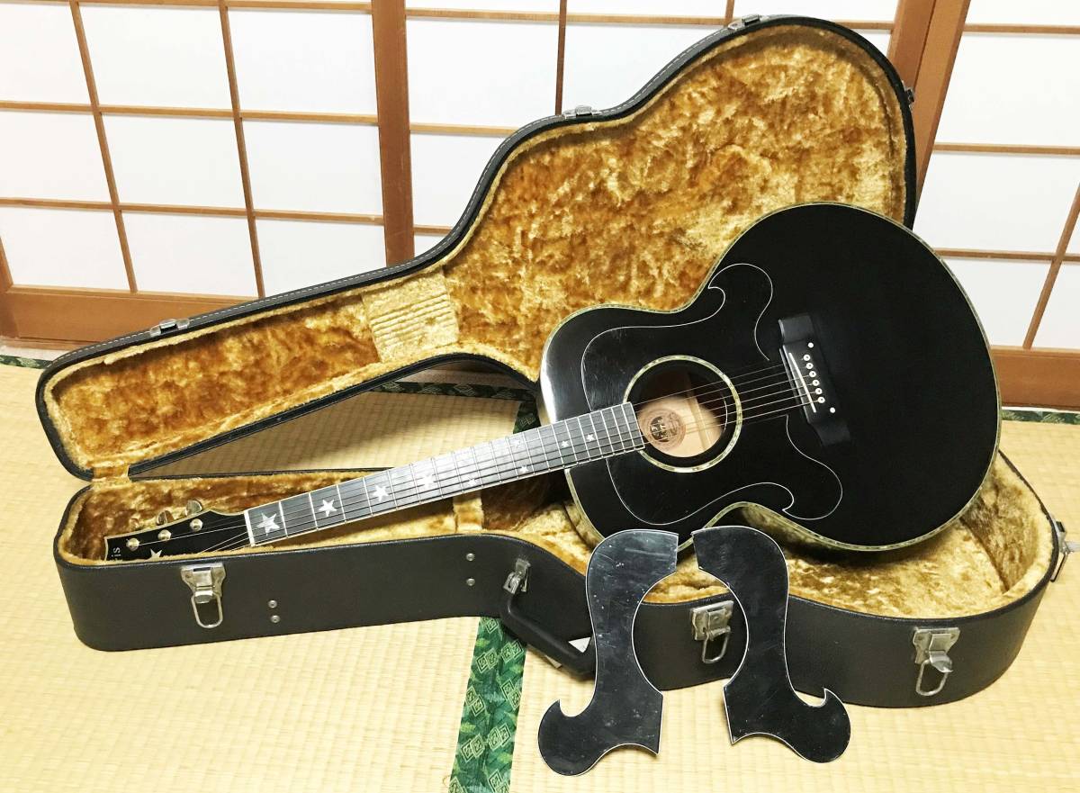 WJ-100SK モーリス モーリスギター 黒 アリス堀内孝雄モデル ジャパン