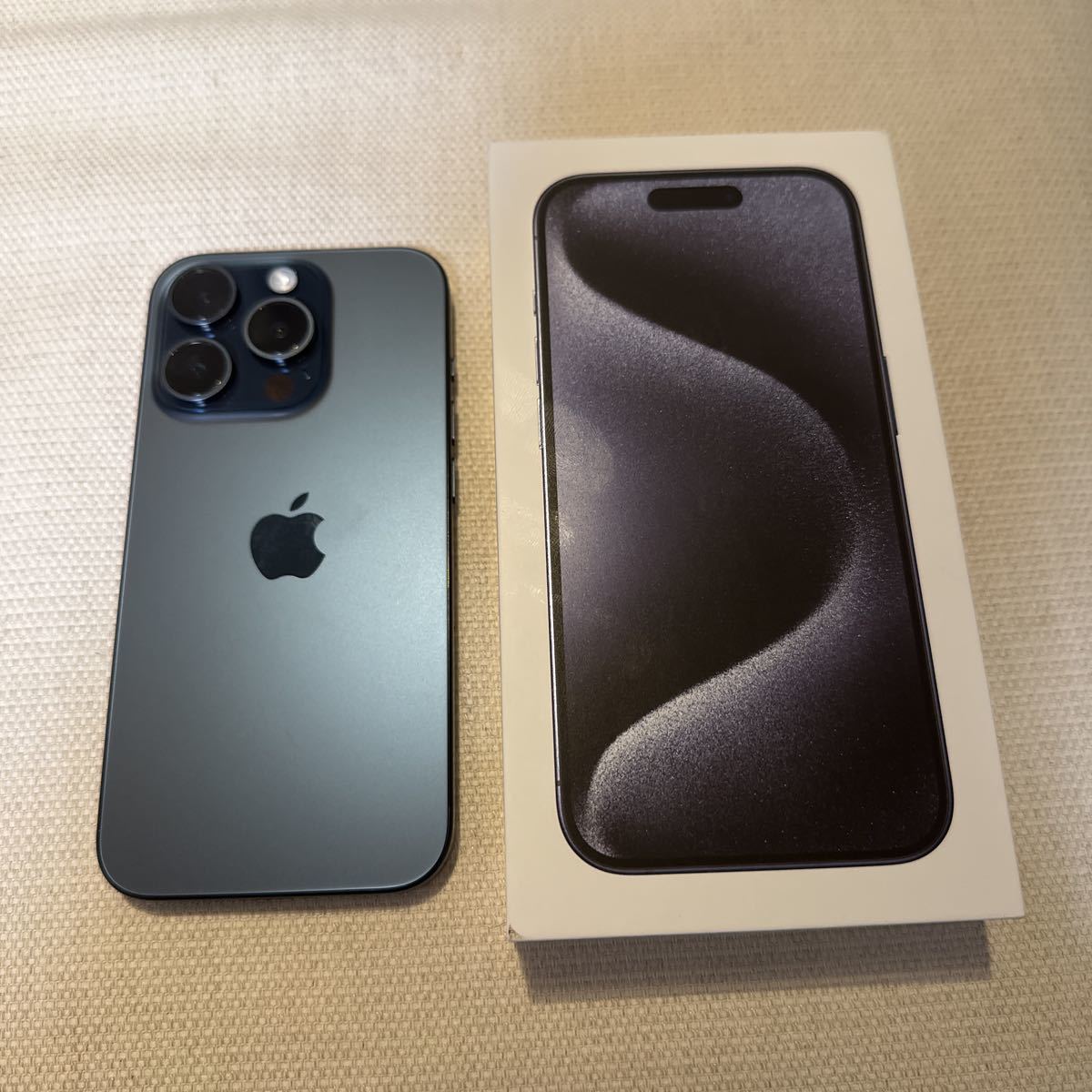 Pro iPhone 0 256GB ブルーチタニウム Apple - Blue Titanium SIM 