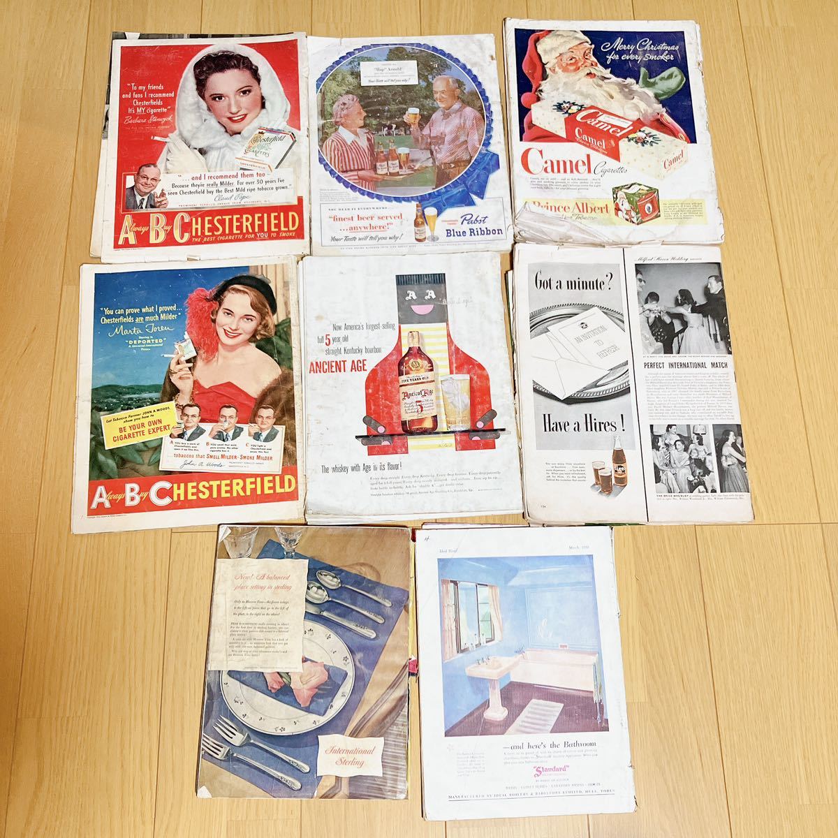 アンティーク レトロ アメリカ 雑誌 1948〜1950年代 8冊セット まとめ
