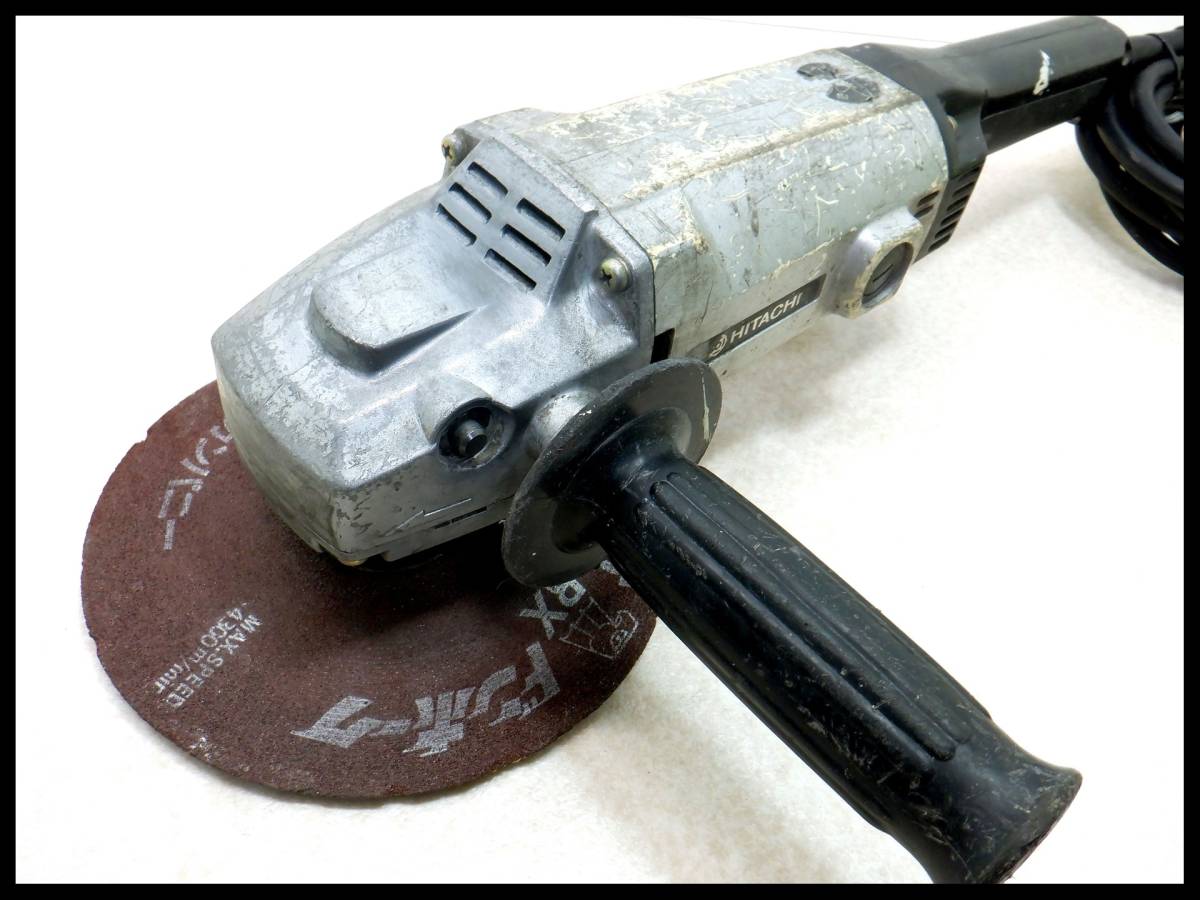 日立 180mm 電子ディスクグラインダ G18Y1 ジスクグラインダ サンダー ●インボイス対応