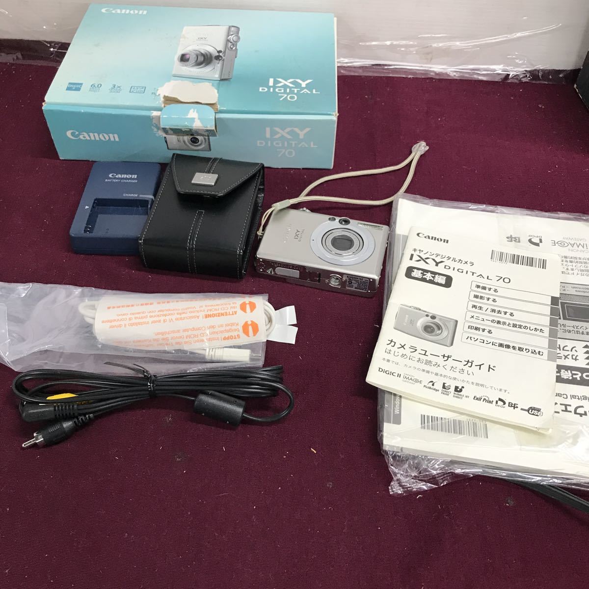 g_t K262 Canonデジタルカメラ　IXY DIGITAL70
