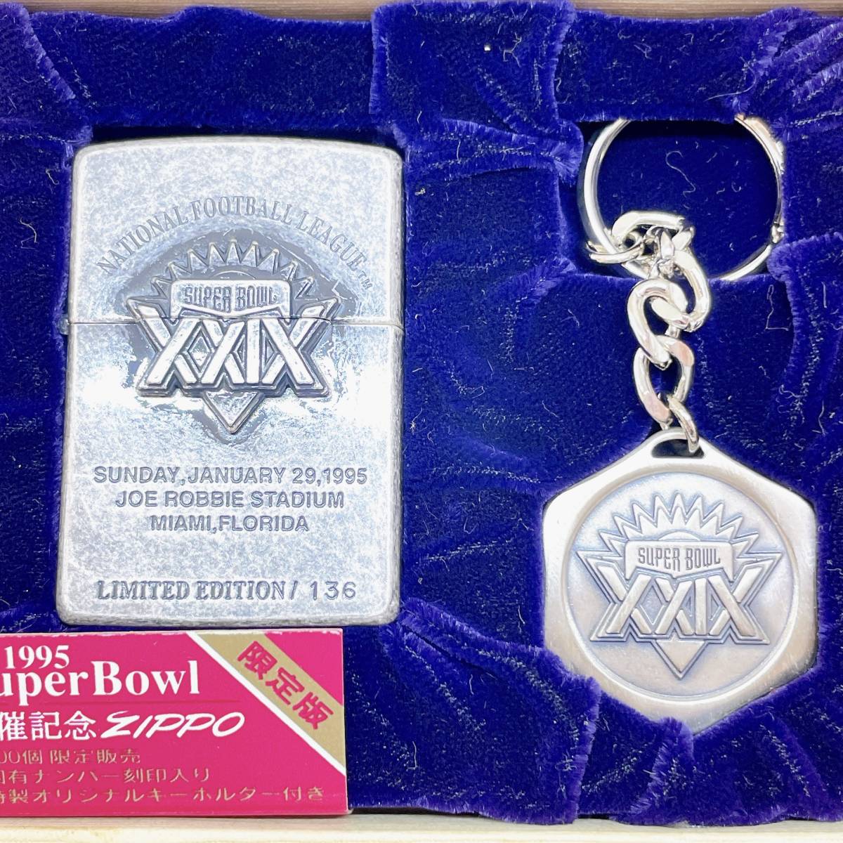 5769A【未使用品】ZIPPO ジッポライター SUPER BOWL XXIX 5769A【未使用品】ZIPPO ジッポライター SUPER BOWL XXIX