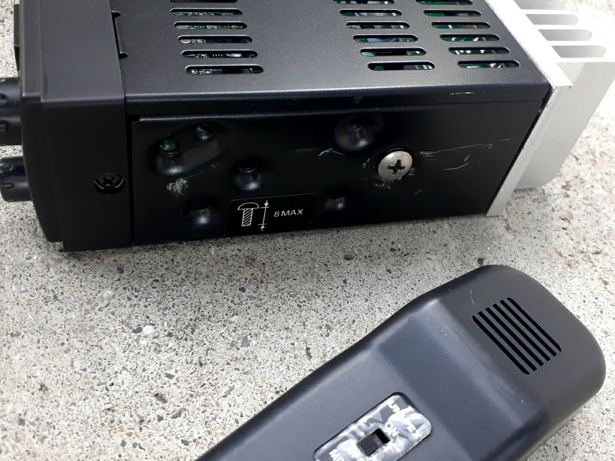 UNI-PEX ユニペックス アンプ 拡声器 セット 車載 スピーカー マイク