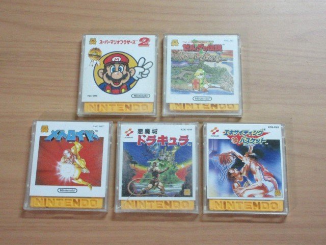 ジャンク ファミリーコンピュータ ディスクシステム ソフト5本セット
