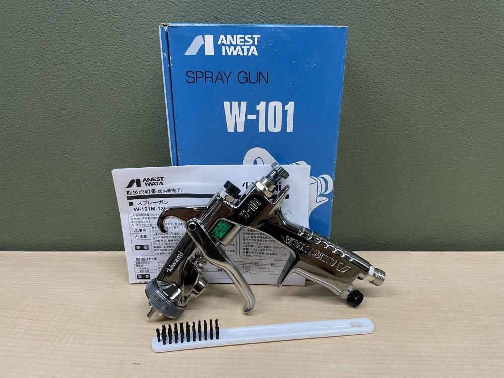 【高品質，HOT】 018 品 価格 アネスト岩田 スプレーガン W-101M-136BG 外箱ダメージあり(エアーガン)｜売買されたオークション情報、yahooの商品情報をアーカイブ公開 - オークファン エアーガン