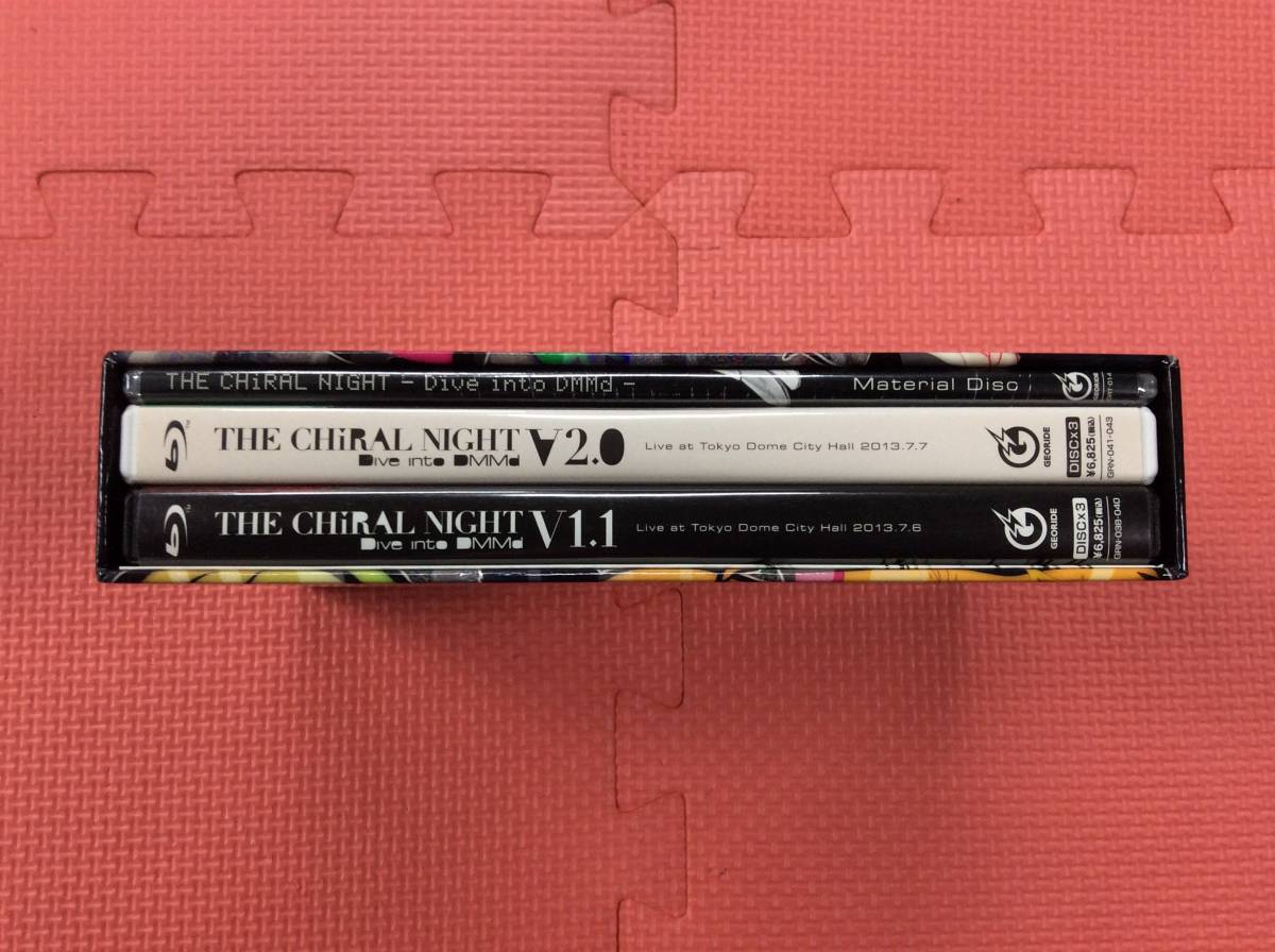 M2751/60/0】Blu-ray＋DVD☆「THE CHiRAL NIGHT -Dive into DMMd- V1.1 