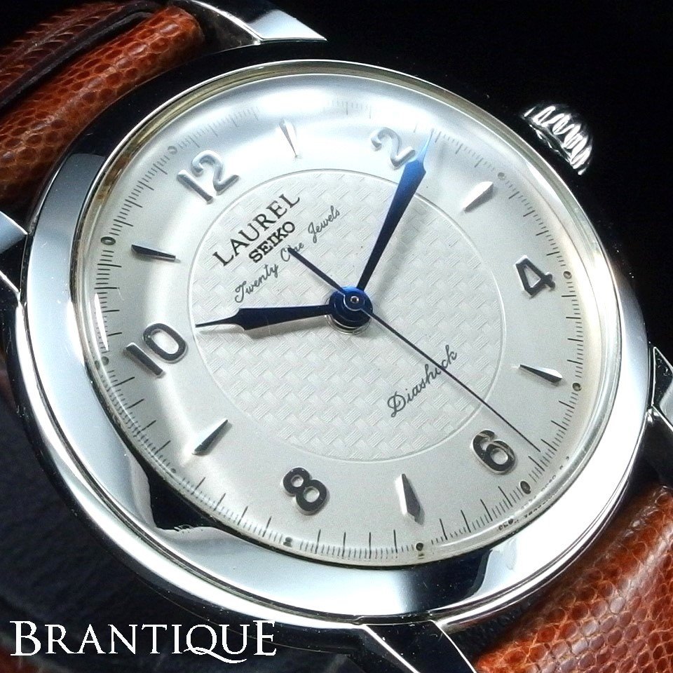 Seiko Crown セイコー クラウン 19石 手巻き 14036 変わり文字盤 1950