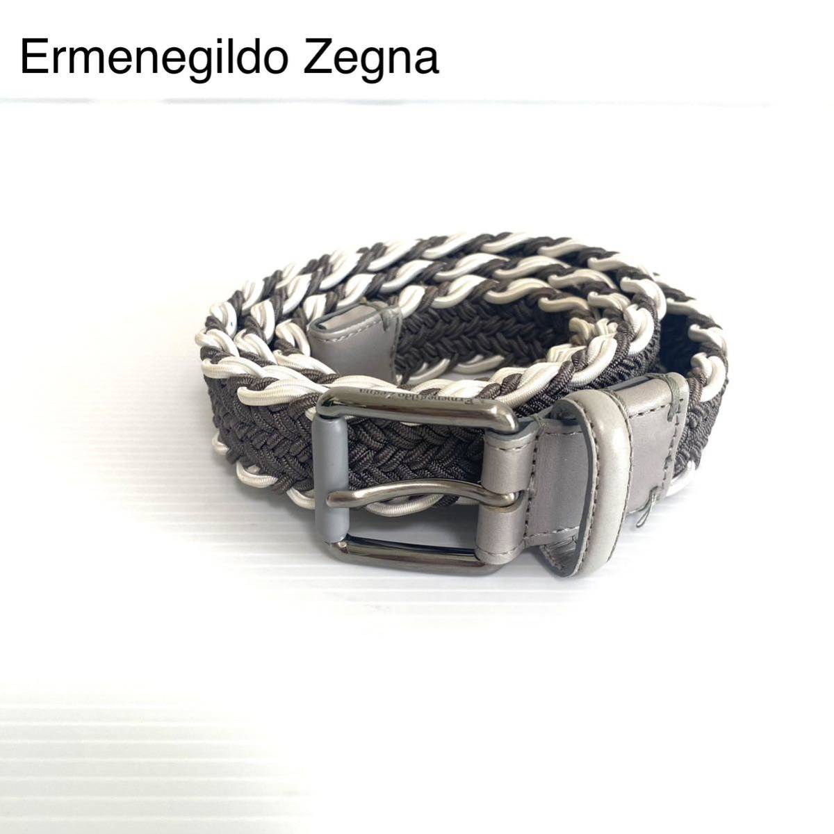 ERMENEGILDO ZEGNA エルメネジルドゼニア メッシュ ベルト