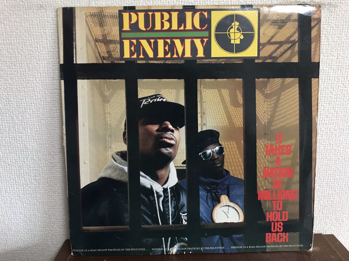 PUBLIC ENEMY （パブリック・エナミー）LP シュリンク・ステッカー付 