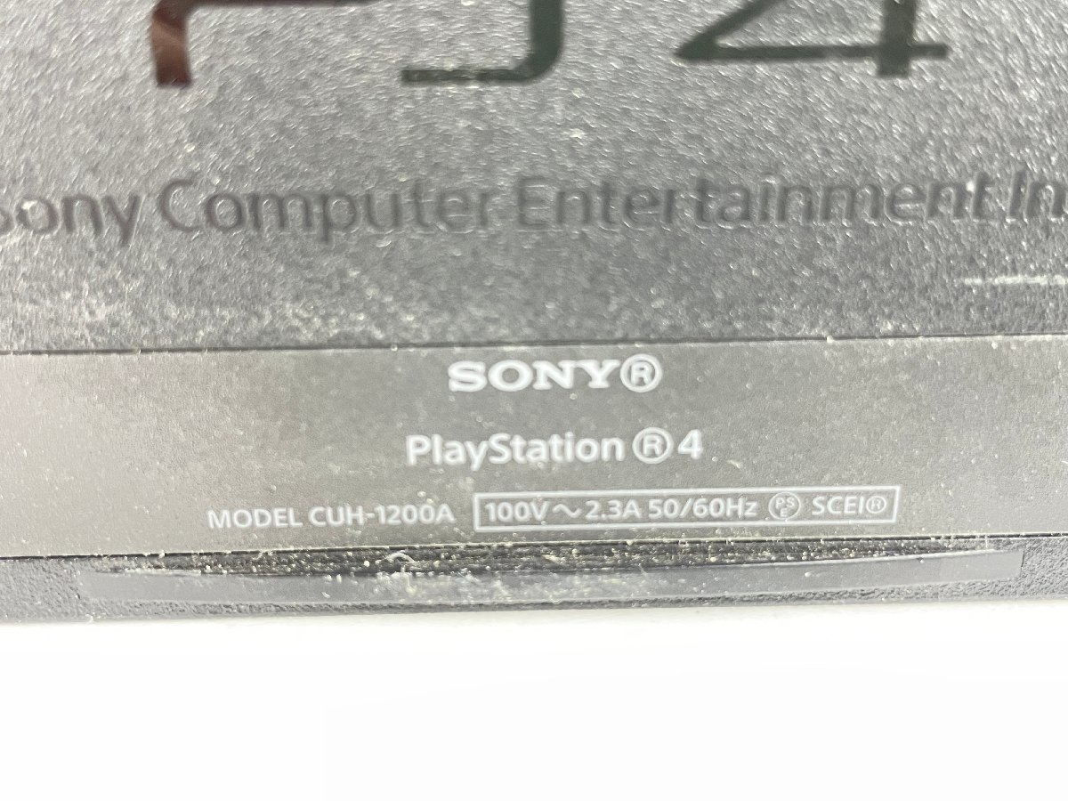 【ジャンク品】PS4 本体 CUH-1200A 500GB (1) プレイステーション PLAYSTATION 菅52