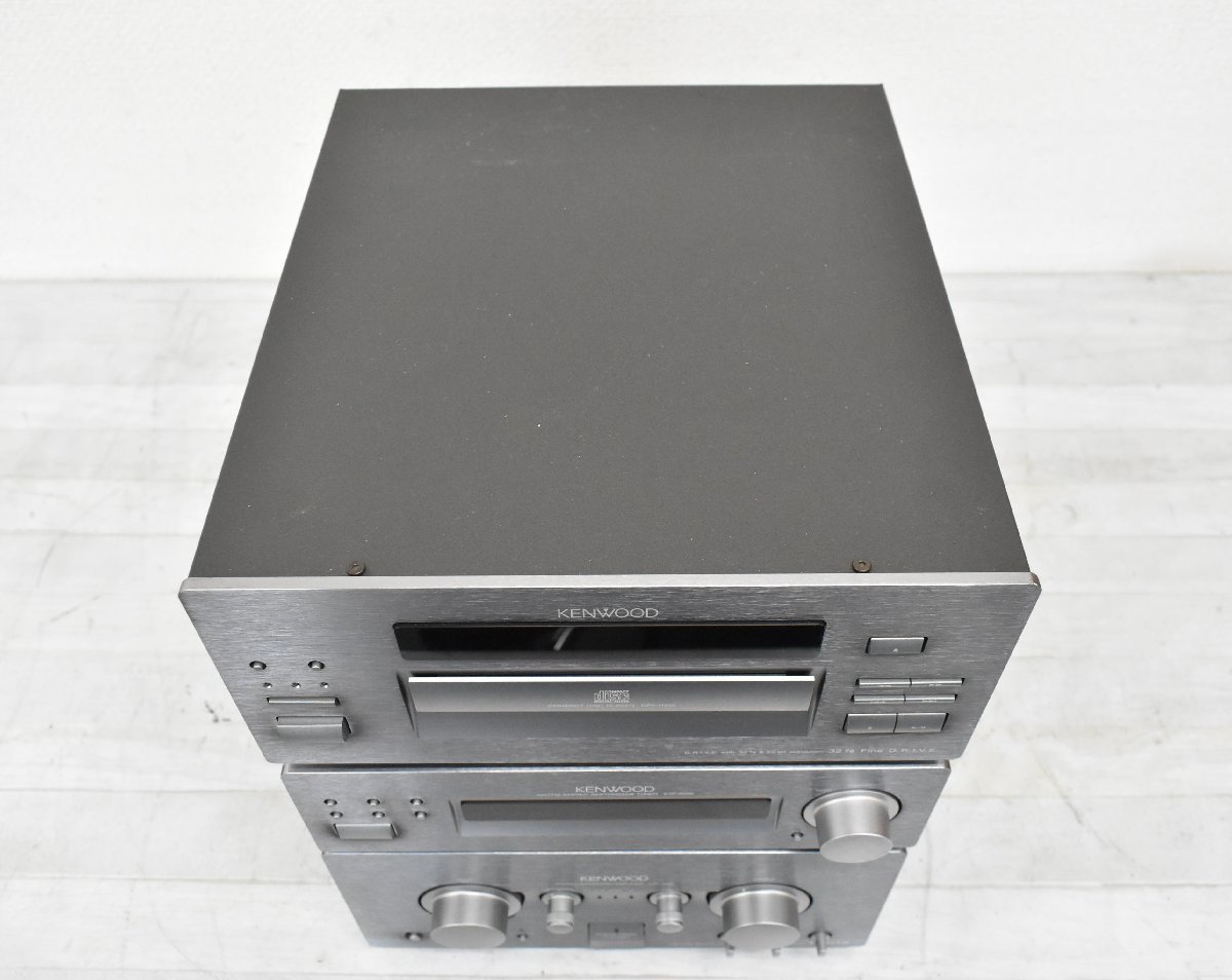 Σ7646 現状品 KENWOOD ケンウッド システムコンポ DPF-7002 KTF-5002