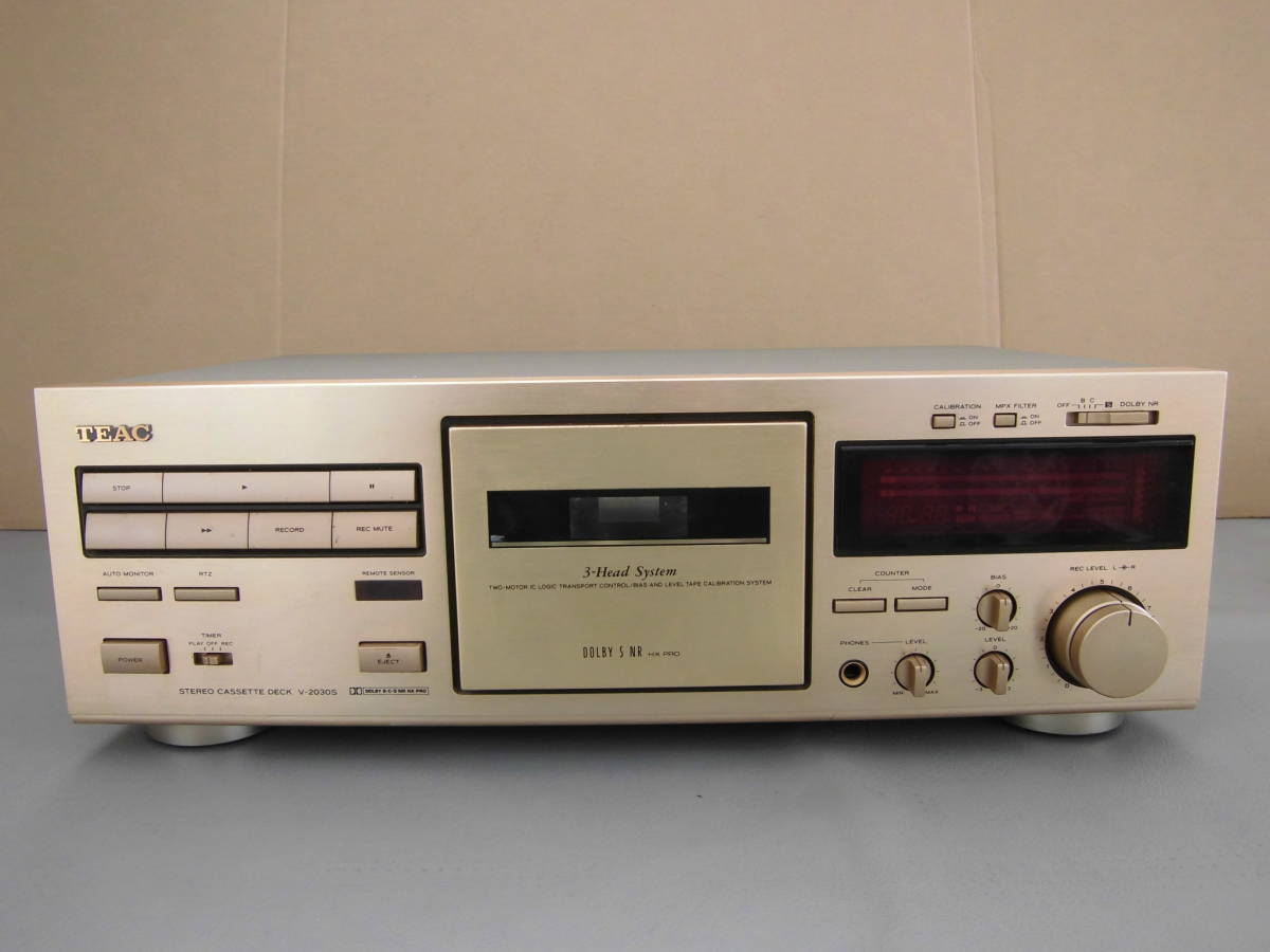 ト静】 ☆ 当時物 Technics テクニクス RS-279U カセットデッキ 
