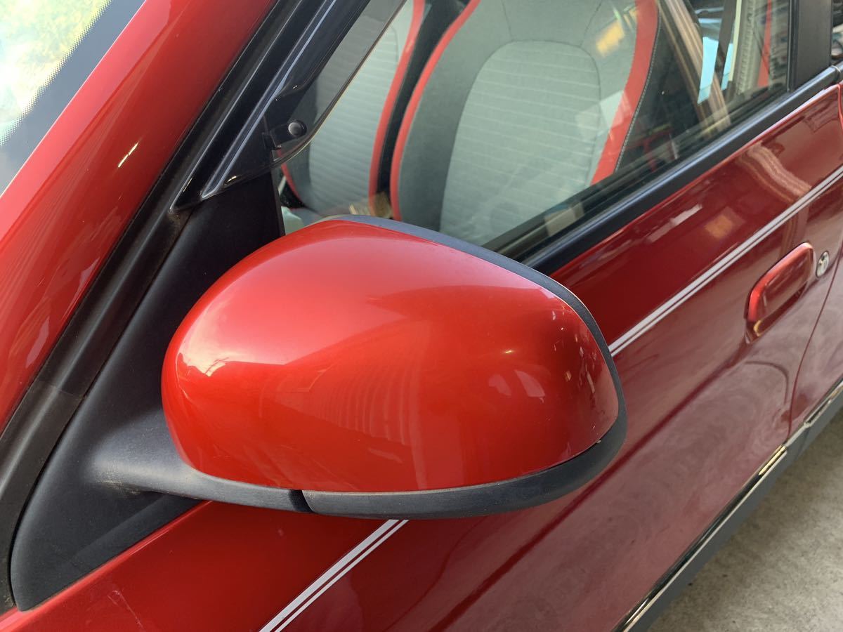 ルノー　トゥインゴ　インテンス　左ドアミラー　レッド　平成31年