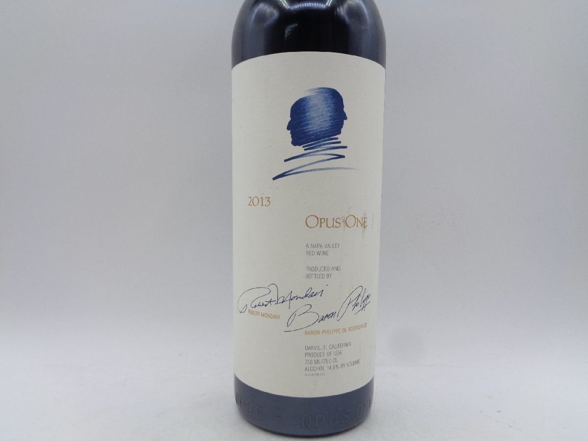 同梱不可】OPUS ONE 2013 オーパスワン カリフォルニア 赤ワイン 750ml