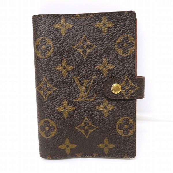 ルイヴィトン モノグラム アジェンダPM R20005 ブランド小物 手帳カバー ユニセックス☆0302