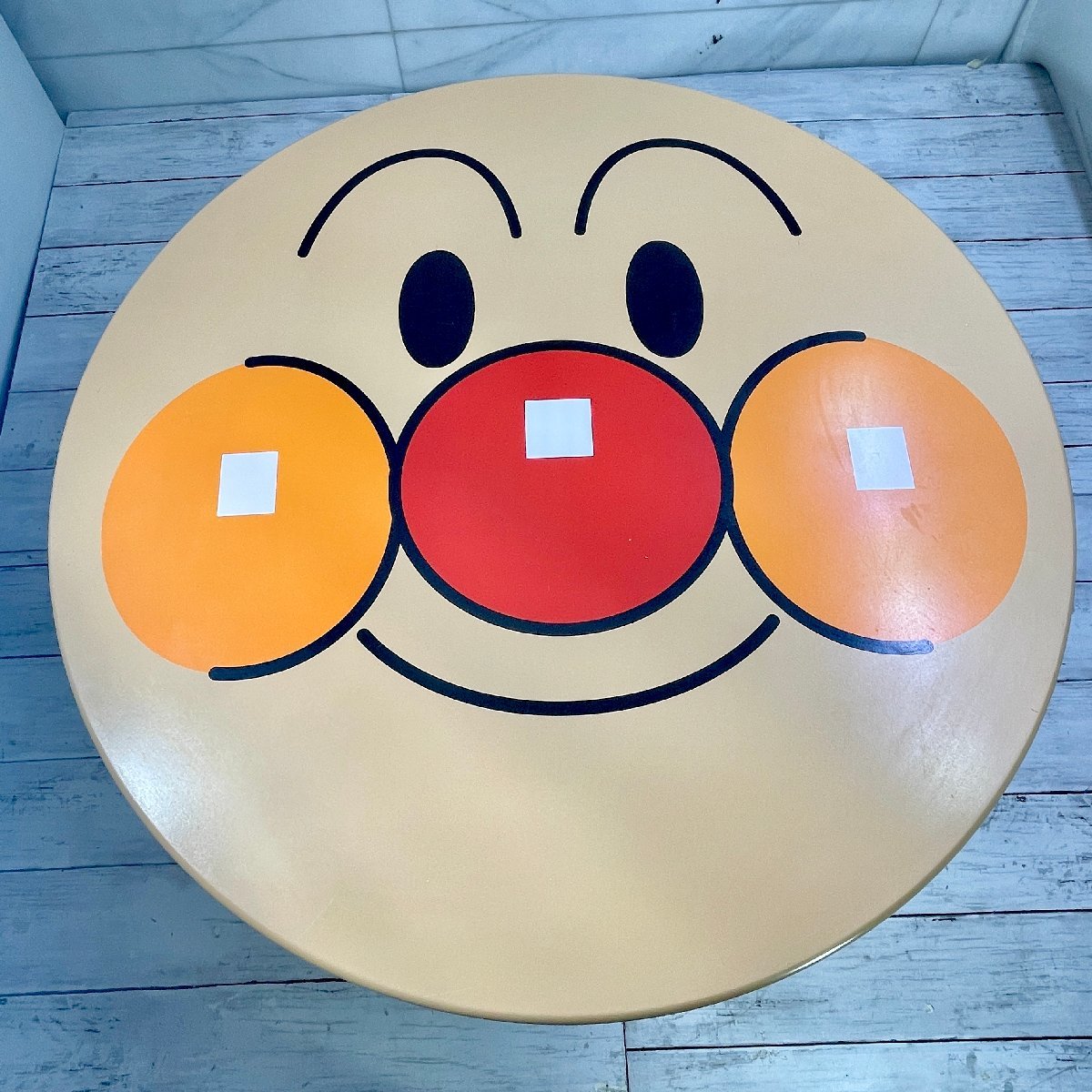 OG* アンパンマン 顔テーブル ローテーブル キッズテーブル 中古 *M 