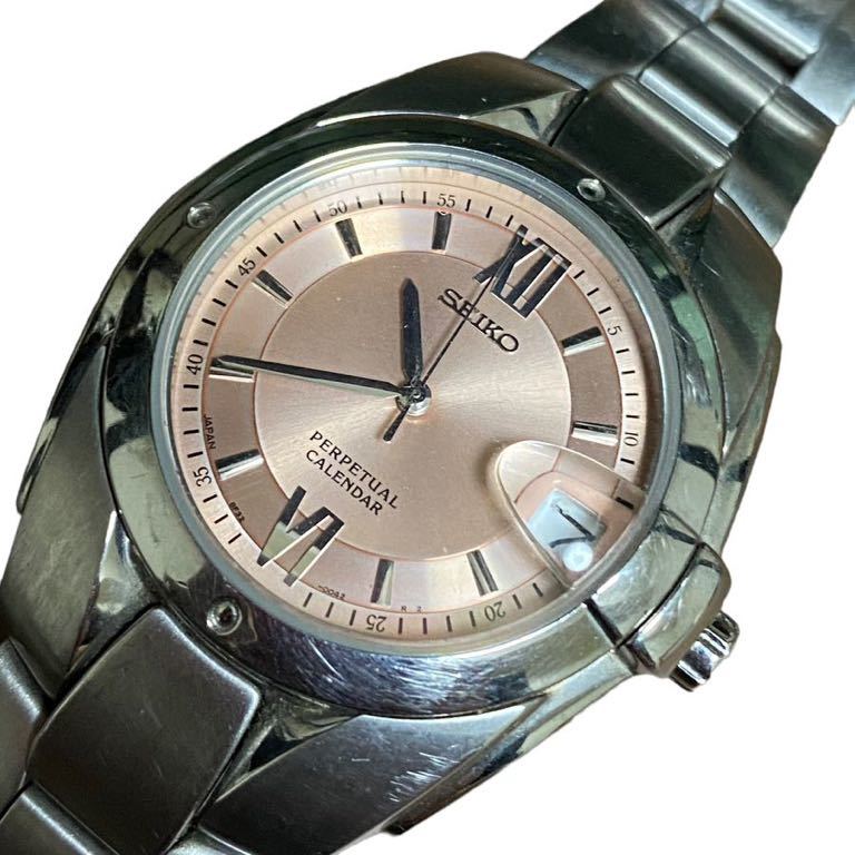 16182 [1269]現状品 SEIKO セイコー PERPETUAL CALENDAR 