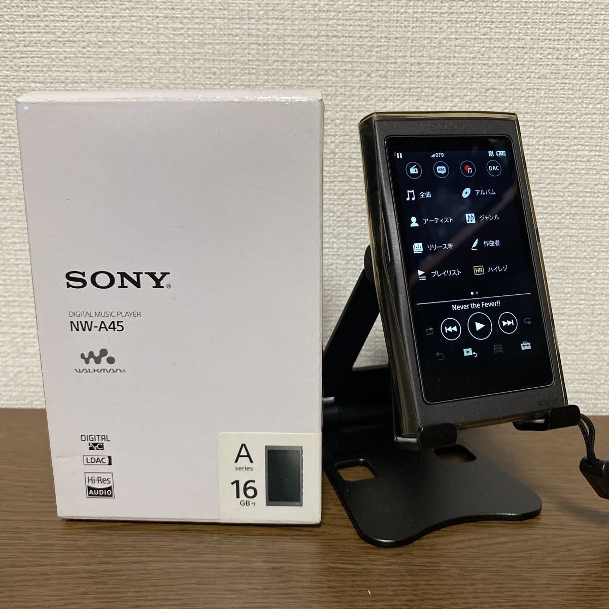 ☆NW-A45 ソニーウォークマン 本体ダメージあり☆
