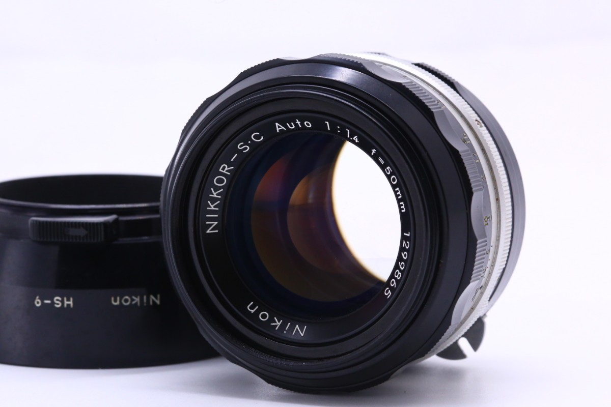 50mm Auto Nikon ニコン NIKKOR-S.C F1.4 NIKKOR-S・C : f⁄1.4 中古