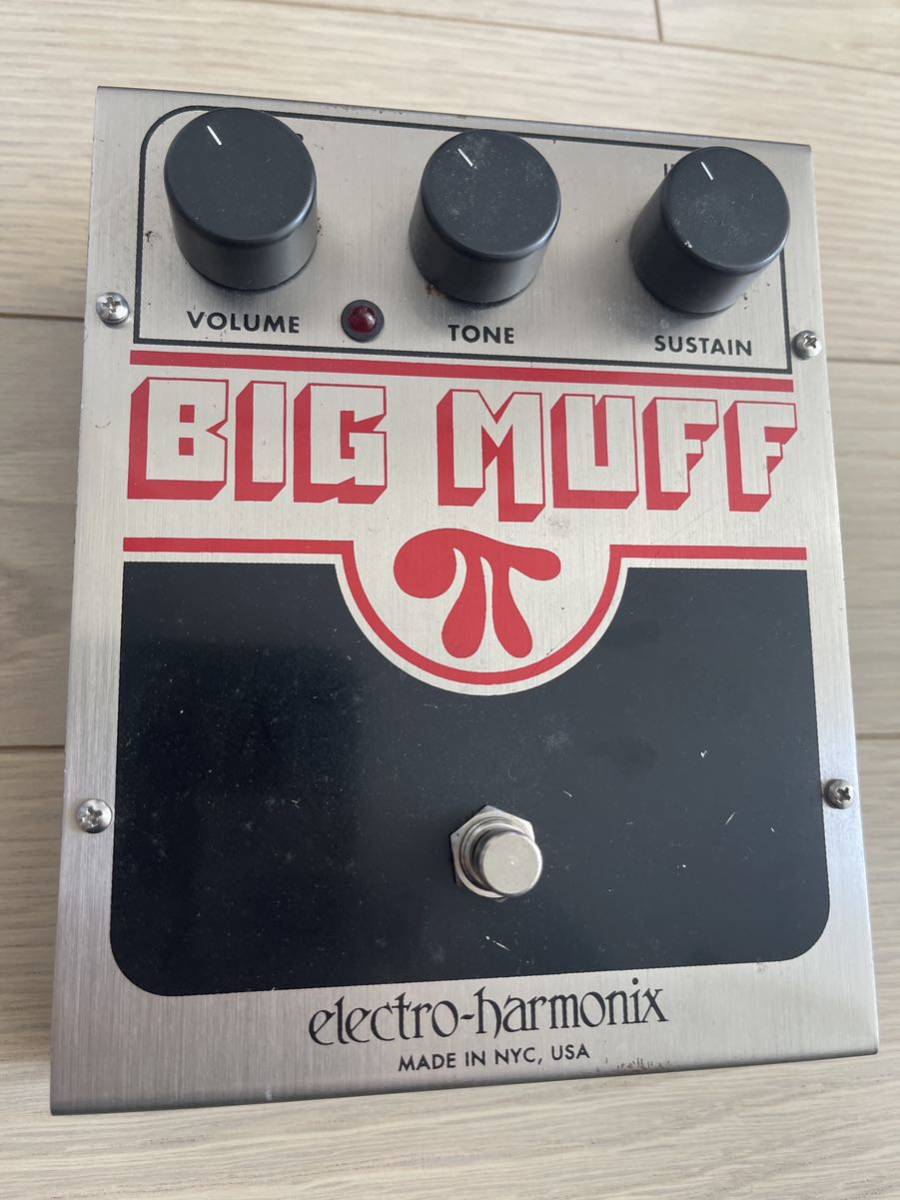 Electro-Harmonix Big Muff 動作確認済み electro-harmonix BIG MUFF 動作確認しました 【公式通販】