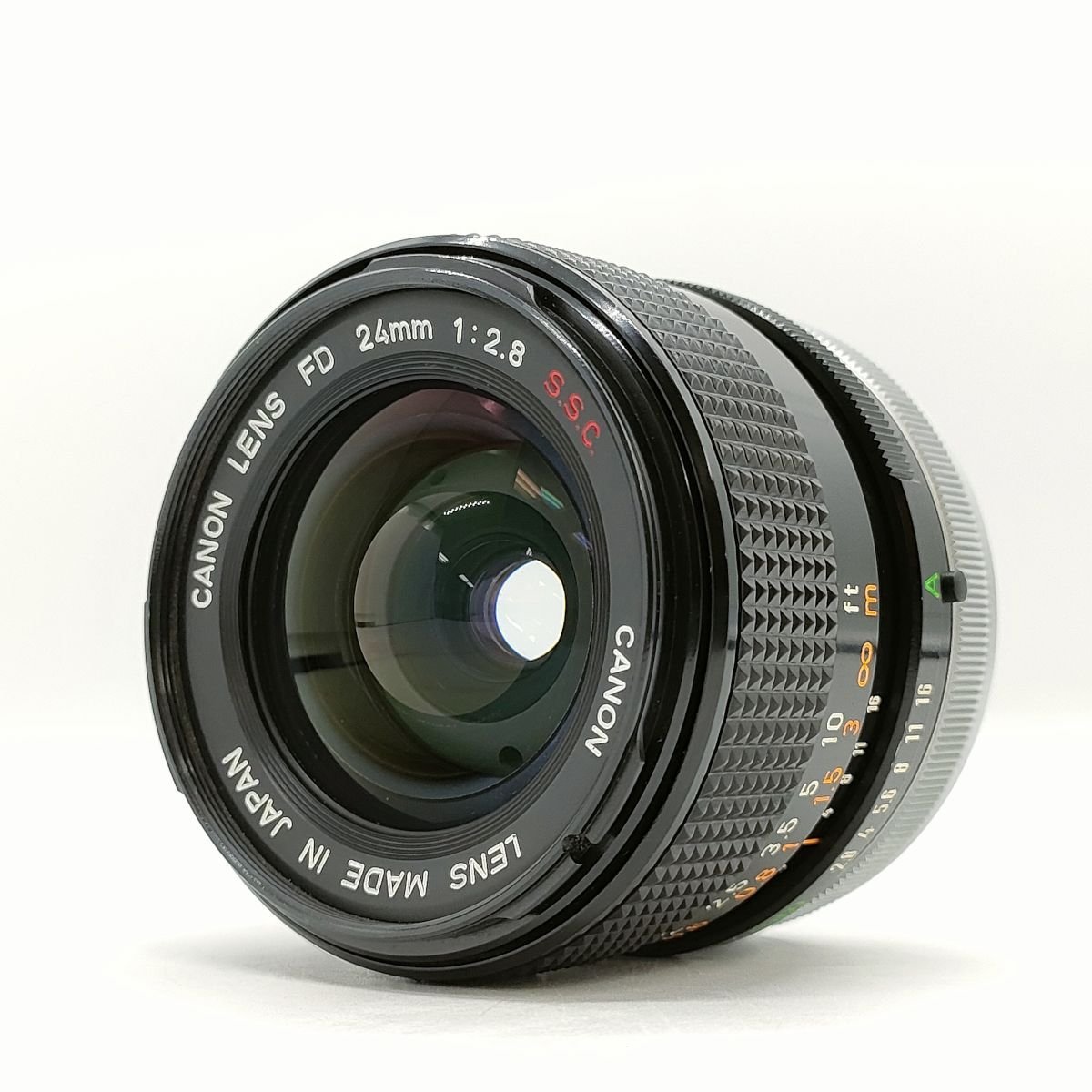 カメラ Canon FD 24mm f2.8 S.S.C 一眼レフ レンズ ジャンク品 [5628KC