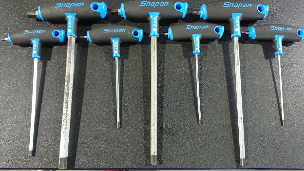 Snap-on スナップオン T型ヘックスレンチセット 【公式通販】