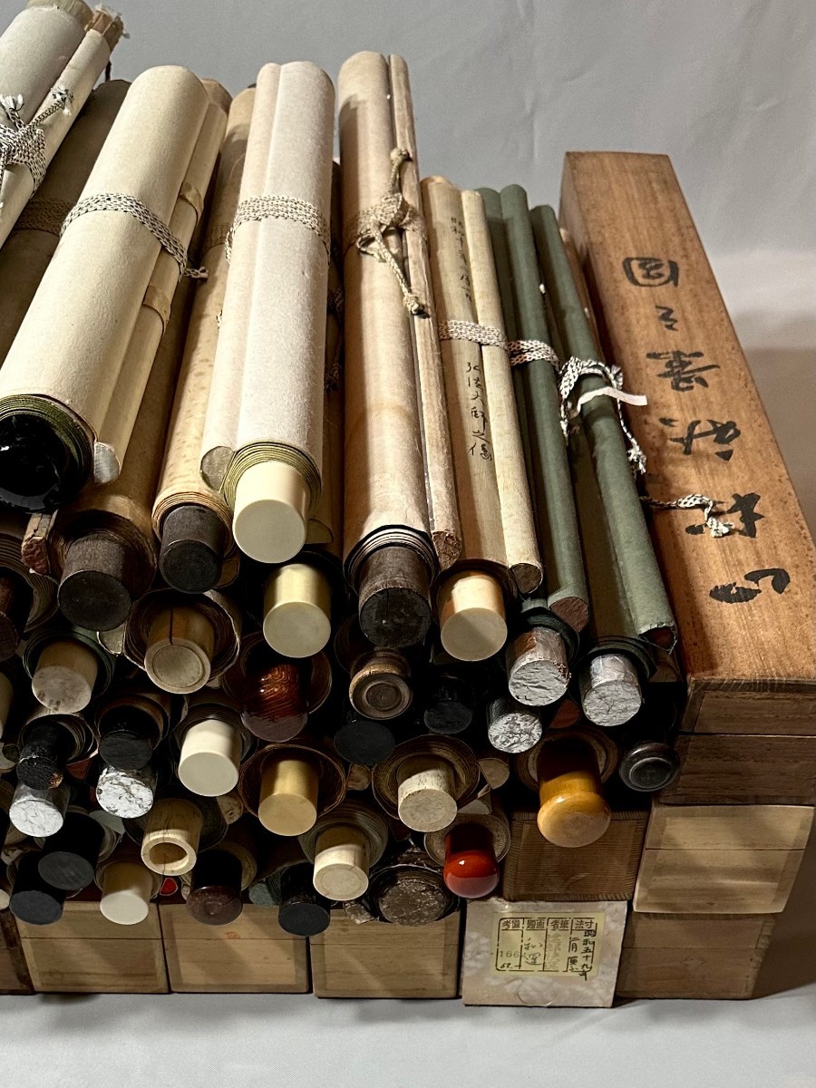 売りきり！★大量★ 掛軸まとめて100本セット 掛軸 まとめて 100本 まとめて まとめ売り 大量 まとめて 掛け軸