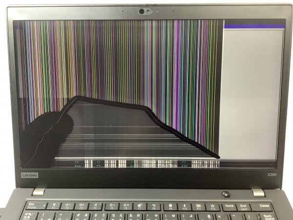 お宝アキバ/ジャンク品 BIOS起動可 液晶割れ Thinkpad X395 13.3型