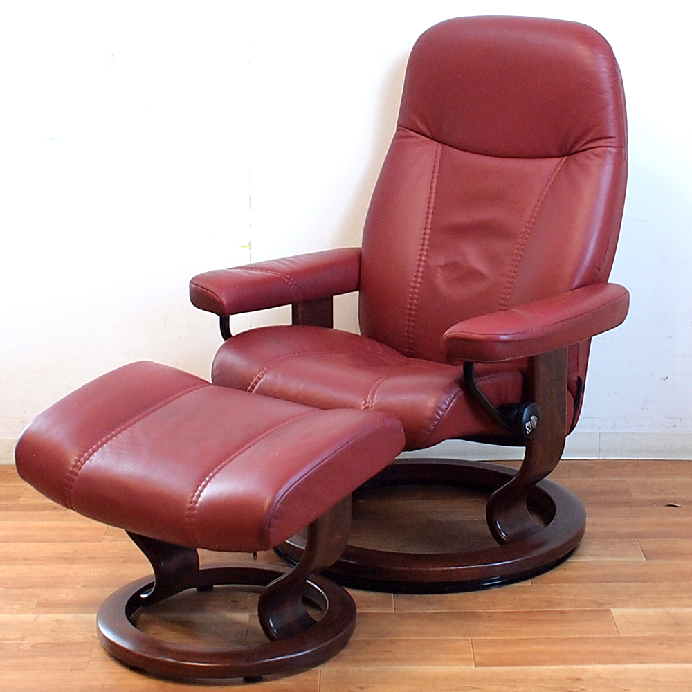 エコーネス コンサル EKORNES ストレスレスチェア オフィス ⁄ 本革