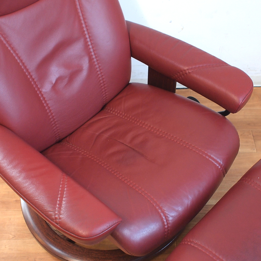 エコーネス コンサル EKORNES ストレスレスチェア オフィス ⁄ 本革