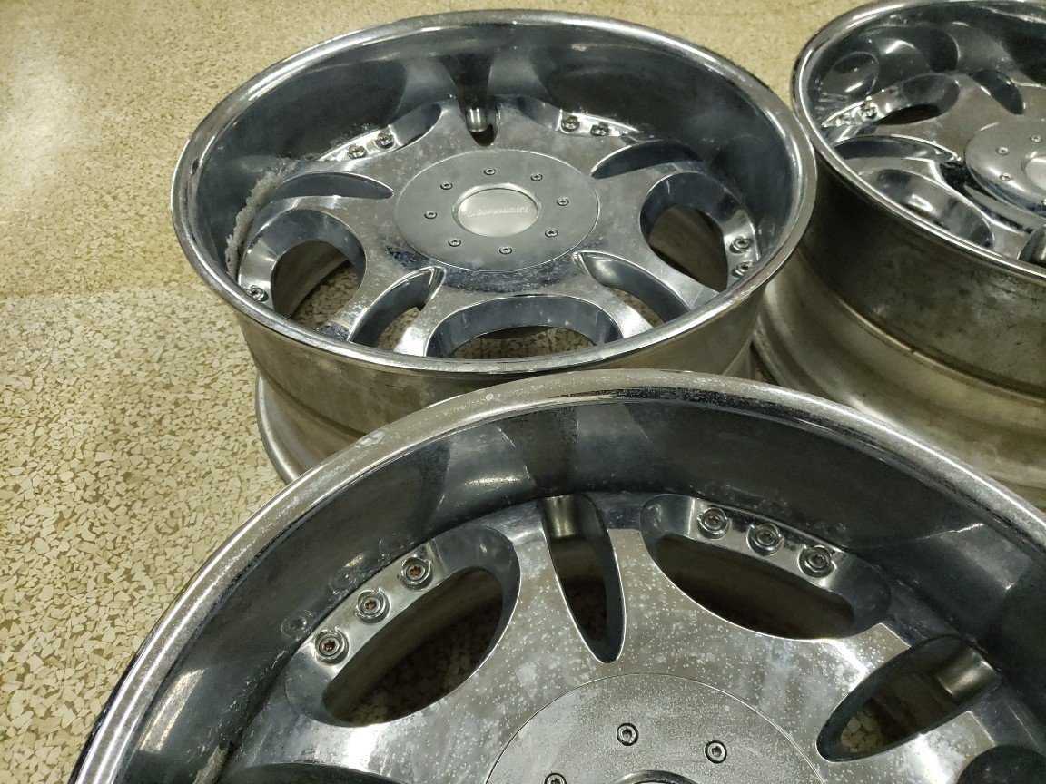 ◎超希少 超深リム 100 200 ランクル Lowenhart レーベンハート 20inc 9.5J -10 150/5H 4本 歪み無 ベース用 ランクル100 ランクル200 ランクル100 希少 深リム 0 超深リム CRAFT