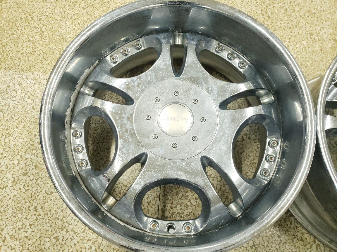 ◎超希少 超深リム 100 200 ランクル Lowenhart レーベンハート 20inc 9.5J -10 150/5H 4本 歪み無 ベース用 ランクル100 ランクル200 ランクル100 希少 深リム 0 超深リム CRAFT