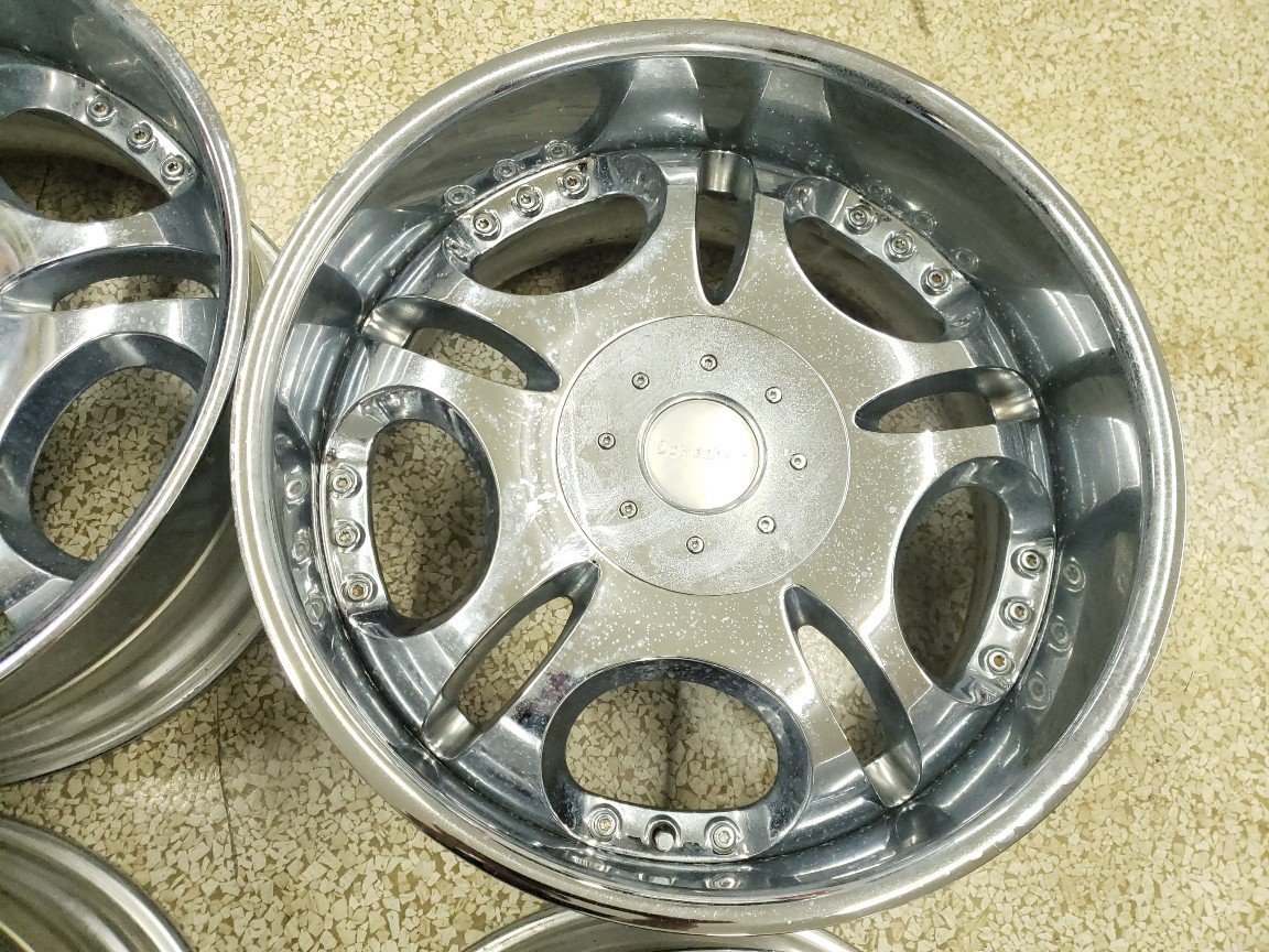 ◎超希少 超深リム 100 200 ランクル Lowenhart レーベンハート 20inc 9.5J -10 150/5H 4本 歪み無 ベース用 ランクル100 ランクル200 ランクル100 希少 深リム 0 超深リム CRAFT
